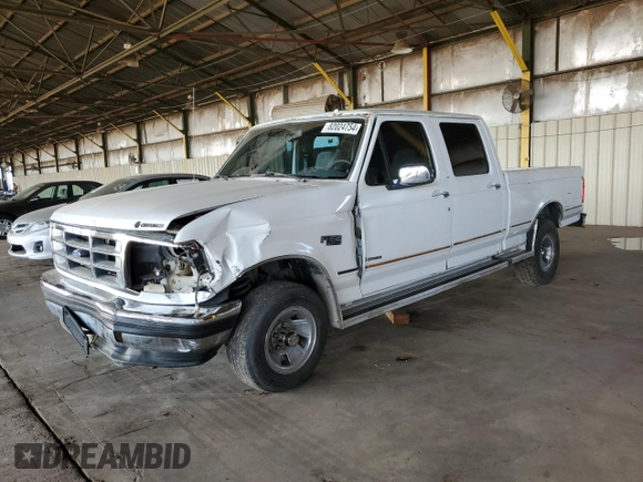 1995 Ford F-150 with VIN 1FTEF14H7SLA53001, listed as a Copart auction lot 82024754 with 133,155 mi miles and Salvage Title. Bid and sale history available at carsss.com. Image 1.