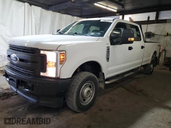 2019 Ford F-250 XL with VIN 1FT7W2B67KEC69080, listed as a Copart auction lot 62779165 with 154,144 mi miles and Clean title. Bid and sale history available at DreamBid. Image 1.
