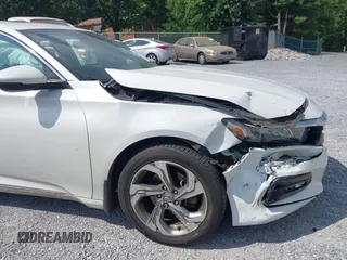 2018 Honda Accord EX-L with VIN 1HGCV1F55JA240858, listed as a IAAI auction lot 42816585 with 75,318 mi miles and . Bid and sale history available at DreamBid. Image 18.