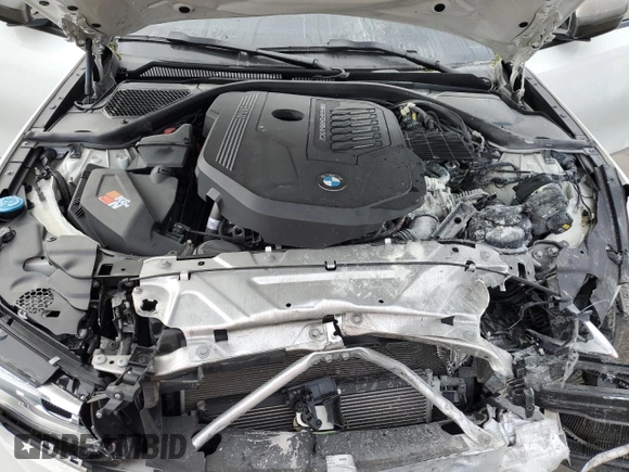2020 BMW 3 Series M340i with VIN 3MW5U7J05L8B26525, listed as a Copart auction lot 84528894 with 26,380 mi miles and Salvage Title. Bid and sale history available at carsss.com. Image 12.