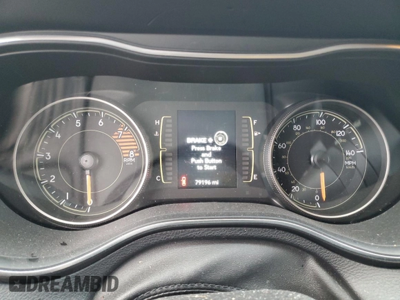 2020 Jeep Cherokee Latitude Plus with VIN 1C4PJMLX4LD594343, listed as a Copart auction lot 48918255 with 79,196 mi miles and Salvage title. Bid and sale history available at DreamBid. Image 9.