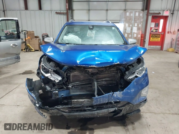 2019 Chevrolet Equinox Premier with VIN 3GNAXXEV9KS587461, listed as a IAAI auction lot 41368140 with 110,408 mi miles and . Bid and sale history available at DreamBid. Image 12.