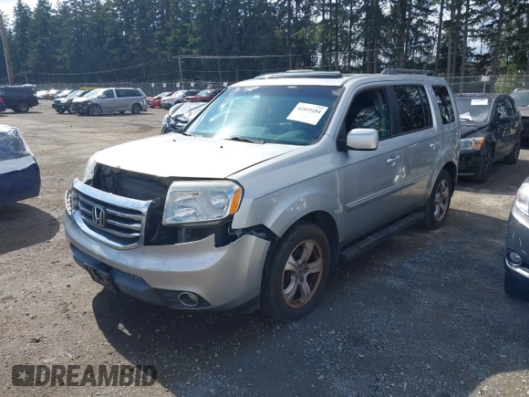 2013 Honda Pilot EX-L with VIN 5FNYF4H71DB041562, listed as a IAAI auction lot 41819184 with 136,014 mi miles and . Bid and sale history available at DreamBid. Image 17.