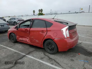 2015 Toyota Prius Four with VIN JTDKN3DU1F0428998, listed as a Copart auction lot 86747714 with 318,875 mi miles and Clean Title. Bid and sale history available at carsss.com. Image 2.