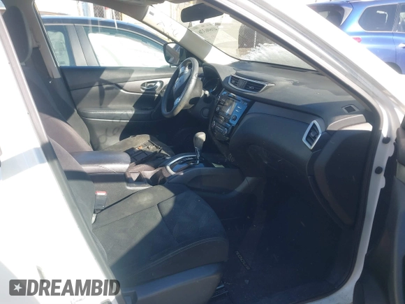 2014 Nissan Rogue S with VIN 5N1AT2MV7EC871346, listed as a IAAI auction lot 41606376 with 127,292 mi miles. Bid and sale history available at carsss.com. Image 5.