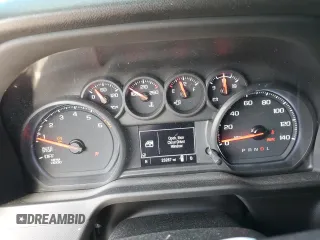 2024 Chevrolet Silverado 1500 Custom with VIN 1GCPABEK9RZ104464, listed as a Copart auction lot 51082665 with 23,287 mi miles and Non Repairable. Bid and sale history available at DreamBid. Image 9.
