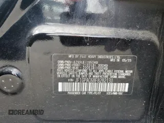 2015 Subaru Impreza Premium с VIN JF1GPAC68F8282131, выставлен на аукционе Copart как лот 55827695 с пробегом 125 623 миль миль и Списание • Salvage title. История ставок и продаж доступна на DreamBid. Изображение 12.