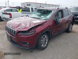 2021 Jeep Cherokee Latitude Plus with VIN 1C4PJMLB8MD147844, listed as a IAAI auction lot 42073064 with 93,197 mi miles and . Bid and sale history available at DreamBid. Image 17.