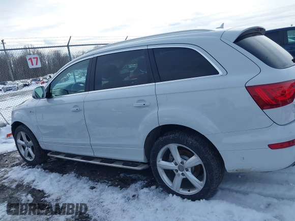 2012 Audi Q7 3.0T S line with VIN WA1DGAFE8CD010319, listed as a IAAI auction lot 41649288 with 148,379 mi miles. Bid and sale history available at carsss.com. Image 15.
