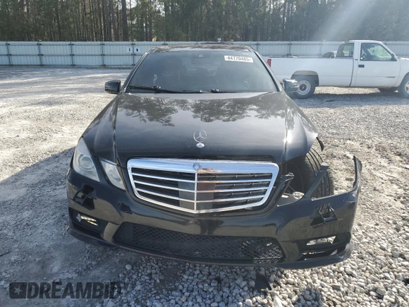 2011 Mercedes-Benz E 550 Luxury with VIN WDDHF7CB6BA416810, listed as a Copart auction lot 44770485 with 176,055 mi miles and Salvage Title. Bid and sale history available at DreamBid. Image 5.