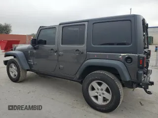 2018 Jeep Wrangler JK Unlimited Sport S with VIN 1C4HJWDG6JL928132, listed as a Copart auction lot 83001174 with 79,600 mi miles and Non Repairable. Bid and sale history available at carsss.com. Image 3.