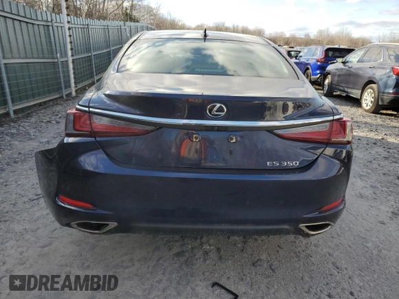 2021 Lexus ES with VIN 58ADZ1B1XMU088027, listed as a Copart auction lot 84398674 with 14,594 mi miles and Salvage Title. Bid and sale history available at carsss.com. Image 6.