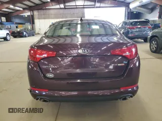 2011 Kia Optima EX with VIN KNAGN4A66B5093412, listed as a Copart auction lot 55491405 with 196,759 mi miles and Clean Title. Bid and sale history available at carsss.com. Image 6.
