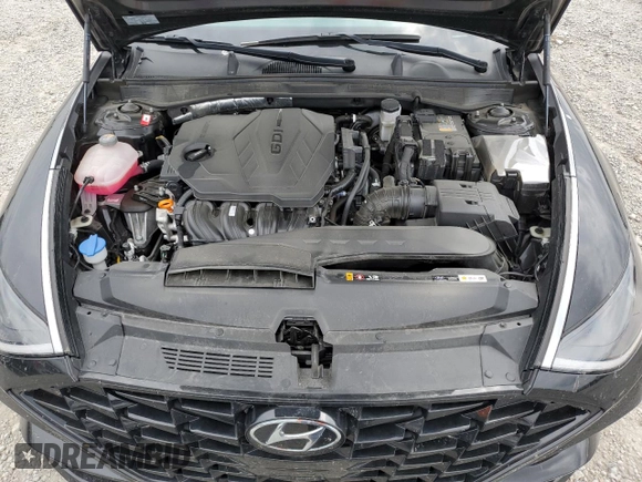 2023 Hyundai Sonata SEL z VIN KMHL64JAXPA319755, wystawiony jako Copart lot #54229205 z przebiegiem 28 884 mil mil oraz Szkoda całkowita • Salvage title. Historia ofert i sprzedaży dostępna na DreamBid. Obrazek 11.