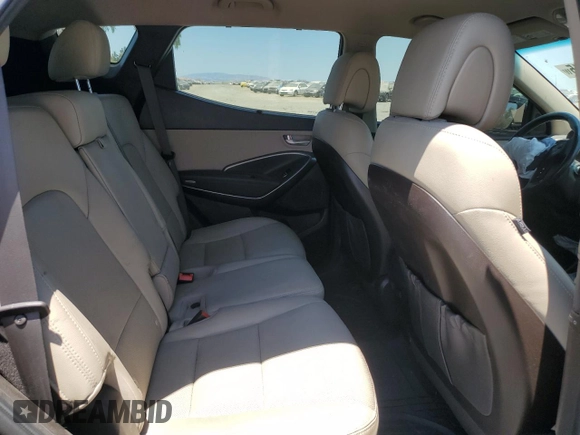 2017 Hyundai Santa Fe 2.4L with VIN 5NMZU3LBXHH019659, listed as a Copart auction lot 64056815 with 121,210 mi miles and Salvage title. Bid and sale history available at DreamBid. Image 11.