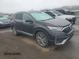 2022 Honda CR-V Touring with VIN 5J6RW2H91NL001906, listed as a Copart auction lot 48679515 with 19,921 mi miles and Salvage Title. Bid and sale history available at carsss.com. Image 4.