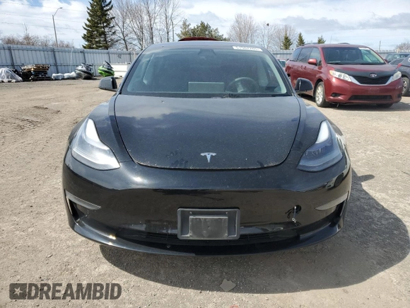 2021 Tesla Model 3 Standard Range Plus with VIN 5YJ3E1EA7MF053663, listed as a Copart auction lot 51982265 with 90,529 mi miles and Salvage Title. Bid and sale history available at DreamBid. Image 5.