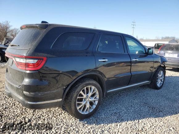 2014 Dodge Durango Citadel with VIN 1C4SDJET6EC438520, listed as a Copart auction lot 47929365 with Not Provided miles and Salvage Title. Bid and sale history available at DreamBid. Image 3.