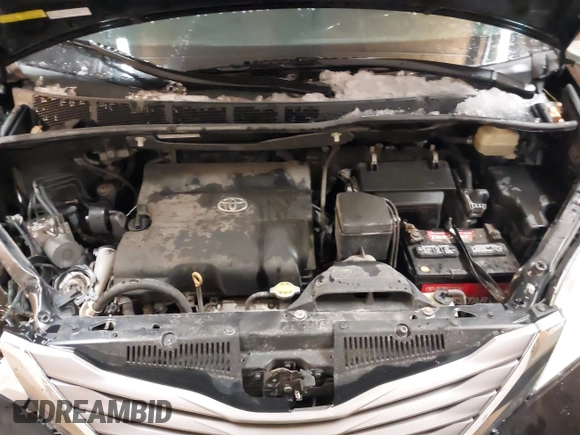 2015 Toyota Sienna Ltd with VIN 5TDDK3DCXFS122419, listed as a IAAI auction lot 41336752 with 243,567 mi miles. Bid and sale history available at carsss.com. Image 10.