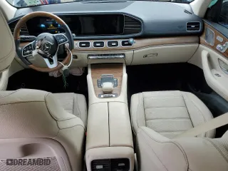 2023 Mercedes-Benz GLS with VIN 4JGFF5KE6PA987198, listed as a Copart auction lot 51074815 with 20,096 mi miles and Salvage Title. Bid and sale history available at carsss.com. Image 8.