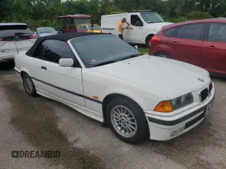 1997 BMW 3-Series 328IC with VIN WBABK8324VET95323, listed as a Copart auction lot 74764384 with 0 mi miles and Non Repairable. Bid and sale history available at carsss.com. Image 4.
