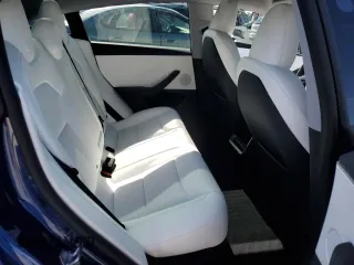 2025 Tesla Model 3 Long Range with VIN 5YJ3E1EA1SF887750, listed as a Copart auction lot 51348825 with 5,530 mi miles and Salvage Title. Bid and sale history available at DreamBid. Image 10.