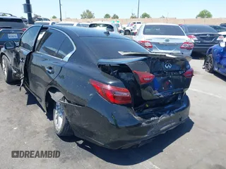 2021 Infiniti Q50 Luxe with VIN JN1EV7BP2MM707502, listed as a IAAI auction lot 42315854 with Not provided miles and . Bid and sale history available at DreamBid. Image 14.
