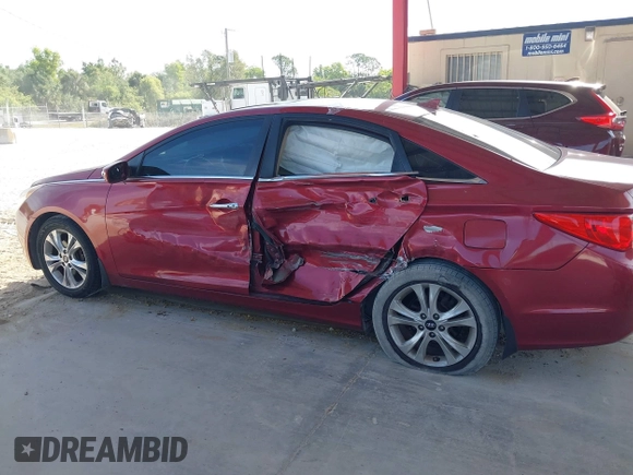 2013 Hyundai Sonata Limited with VIN 5NPEC4ACXDH521491, listed as a IAAI auction lot 42100842 with 90,270 mi miles and . Bid and sale history available at DreamBid. Image 14.