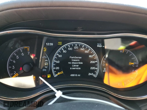 2020 Jeep Grand Cherokee High Altitude z VIN 1C4RJFCG3LC340827, wystawiony jako Copart lot #47853765 z przebiegiem 49 916 mil mil oraz Szkoda całkowita • Salvage title. Historia ofert i sprzedaży dostępna na DreamBid. Obrazek 9.