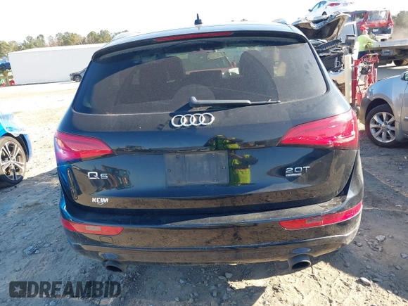 2014 Audi Q5 Premium with VIN WA1CFAFP4EA017515, listed as a IAAI auction lot 41000205 with 194,104 mi miles and . Bid and sale history available at DreamBid. Image 17.