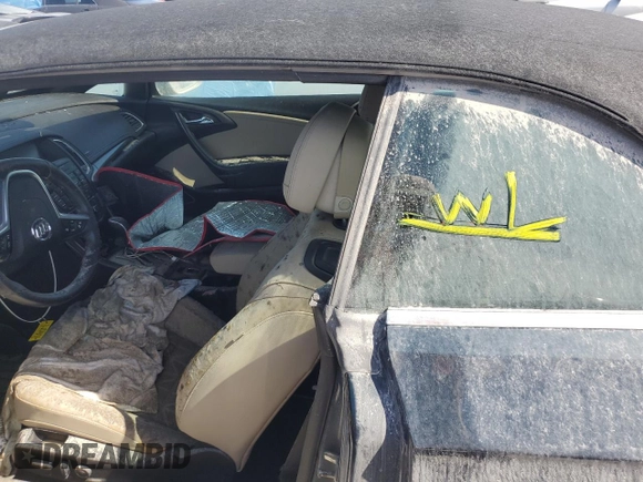 2018 Buick Cascada Sport Touring with VIN W04WJ3N56JG053821, listed as a Copart auction lot 73950164 with Not Provided miles and Non Repairable. Bid and sale history available at DreamBid. Image 12.