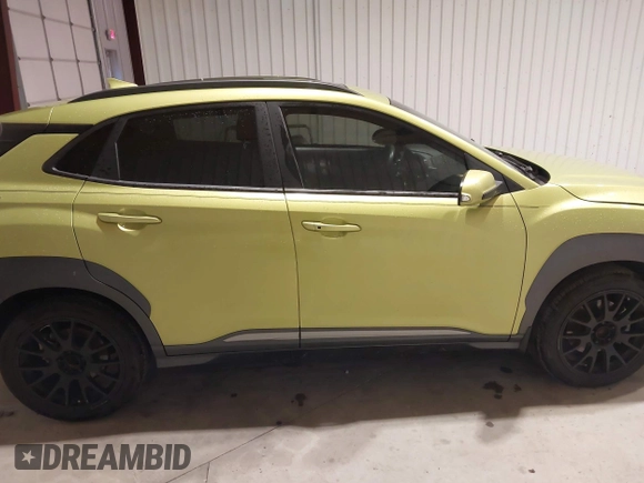 2019 Hyundai Kona Limited with VIN KM8K33A54KU375117, listed as a IAAI auction lot 41154823 with 81,716 mi miles and . Bid and sale history available at DreamBid. Image 13.