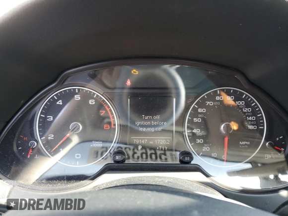 2016 Audi Q5 Premium with VIN WA1C2AFPXGA046144, listed as a Copart auction lot 56632395 with 79,147 mi miles and Salvage title. Bid and sale history available at DreamBid. Image 9.