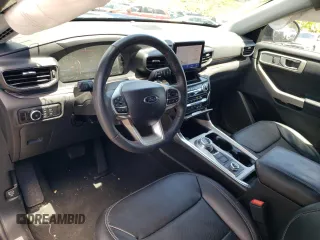2023 Ford Explorer Limited with VIN 1FMSK8FH5PGB41352, listed as a Copart auction lot 53406155 with 25,612 mi miles and Salvage title. Bid and sale history available at DreamBid. Image 8.