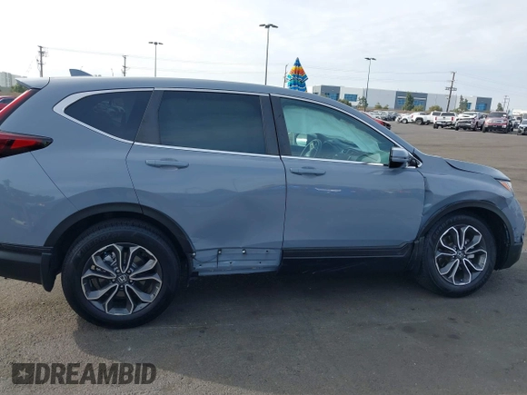 2022 Honda CR-V EX with VIN 2HKRW1H56NH404488, listed as a IAAI auction lot 41725290 with 49,383 mi miles. Bid and sale history available at carsss.com. Image 14.