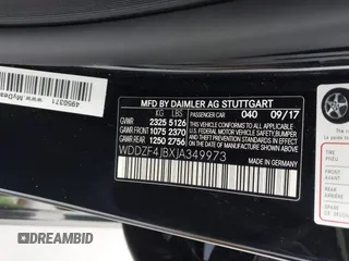 2018 Mercedes-Benz E 300 with VIN WDDZF4JBXJA349973, listed as a IAAI auction lot 42630433 with 79,153 mi miles and . Bid and sale history available at DreamBid. Image 9.