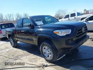 2023 Toyota Tacoma SR с VIN 3TYRX5GN9PT075342, выставлен на аукционе IAAI как лот 41652456 с пробегом 9 690 миль миль и . История ставок и продаж доступна на DreamBid. Изображение 1.