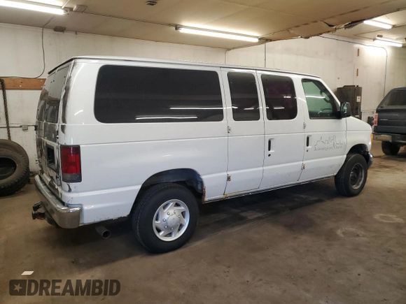 2007 Ford Econoline Passenger XL with VIN 1FBNE31L37DB06290, listed as a Copart auction lot 42892025 with 108,757 mi miles and Salvage Title. Bid and sale history available at carsss.com. Image 3.