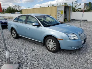 2009 Mercury Sable with VIN 1MEHM40W69G611172, listed as a Copart auction lot 55796535 with 92,137 mi miles and Salvage title. Bid and sale history available at DreamBid. Image 4.