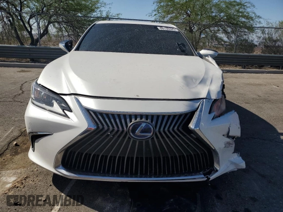 2020 Lexus ES 300h with VIN 58AD21B10LU007586, listed as a Copart auction lot 60130325 with 68,851 mi miles and Salvage title. Bid and sale history available at DreamBid. Image 5.