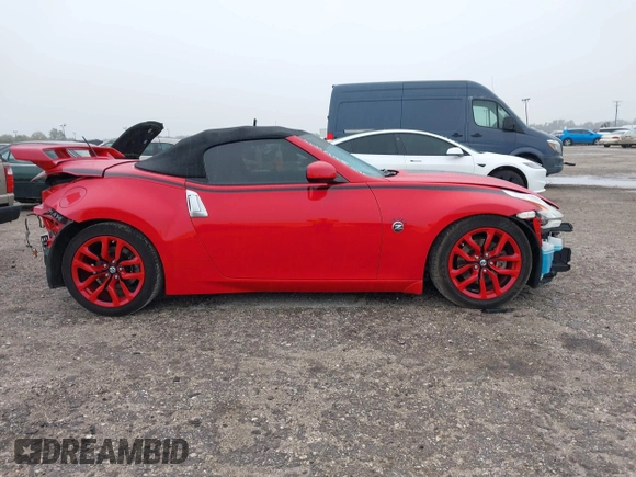 2017 Nissan 370Z Touring with VIN JN1AZ4FH2HM940077, listed as a IAAI auction lot 41410476 with 33,968 mi miles and . Bid and sale history available at DreamBid. Image 14.