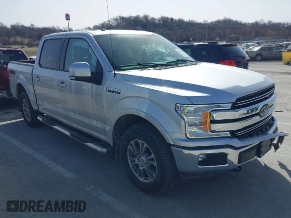 2018 Ford F-150 XL with VIN 1FTEW1E53JKD72694, listed as a IAAI auction lot 41740655 with 150,330 mi miles. Bid and sale history available at carsss.com. Image 1.