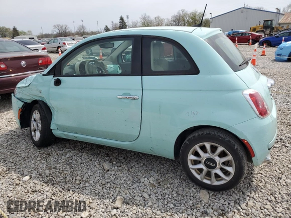 2017 FIAT 500 Pop with VIN 3C3CFFKR6HT694321, listed as a Copart auction lot 52919045 with 46,497 mi miles and Salvage Title. Bid and sale history available at carsss.com. Image 2.
