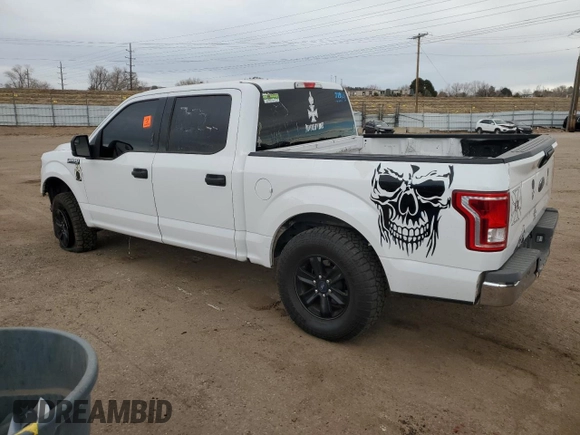 2017 Ford F-150 XL with VIN 1FTEW1E87HKD75473, listed as a Copart auction lot 85866994 with Not Provided miles and Non Repairable. Bid and sale history available at carsss.com. Image 2.
