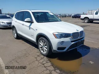 2015 BMW X3 xDrive28i with VIN 5UXWX9C52F0D56266, listed as a IAAI auction lot 42064154 with 52,233 mi miles. Bid and sale history available at carsss.com. Image 1.