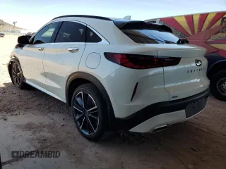 2023 Infiniti QX55 Essential with VIN 3PCAJ5KR2PF101501, listed as a Copart auction lot 57913585 with 13,999 mi miles and Salvage title. Bid and sale history available at DreamBid. Image 2.
