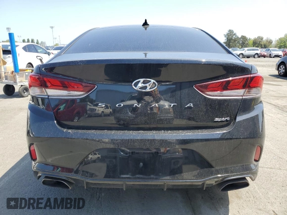2018 Hyundai Sonata SEL z VIN 5NPE34AF2JH674856, wystawiony jako Copart lot #54791225 z przebiegiem 149 653 mil mil oraz Szkoda całkowita • Salvage title. Historia ofert i sprzedaży dostępna na DreamBid. Obrazek 6.