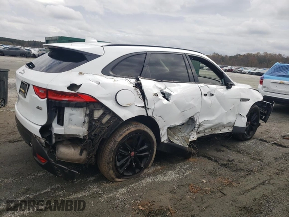 2018 Jaguar F-PACE 30t Premium with VIN SADCJ2GXXJA295066, listed as a Copart auction lot 79295884 with 119,080 mi miles and Salvage Title. Bid and sale history available at carsss.com. Image 3.