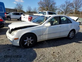 2004 Mercedes-Benz C 240 with VIN WDBRF81JX4F509557, listed as a Copart auction lot 79620864 with 68,715 mi miles and Salvage title. Bid and sale history available at DreamBid. Image 1.