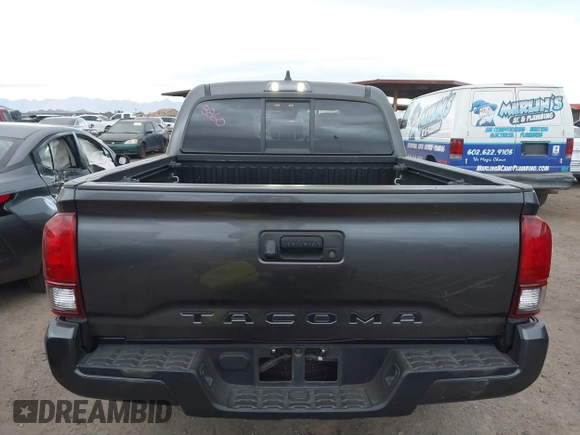 2022 Toyota Tacoma SR with VIN 3TYAX5GN8NT066318, listed as a IAAI auction lot 41739981 with 50,186 mi miles and . Bid and sale history available at DreamBid. Image 16.
